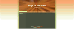 Desktop Screenshot of blogs.andalunet.com